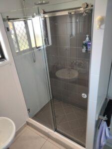 Frameless shower screen installation Mount Pleasant