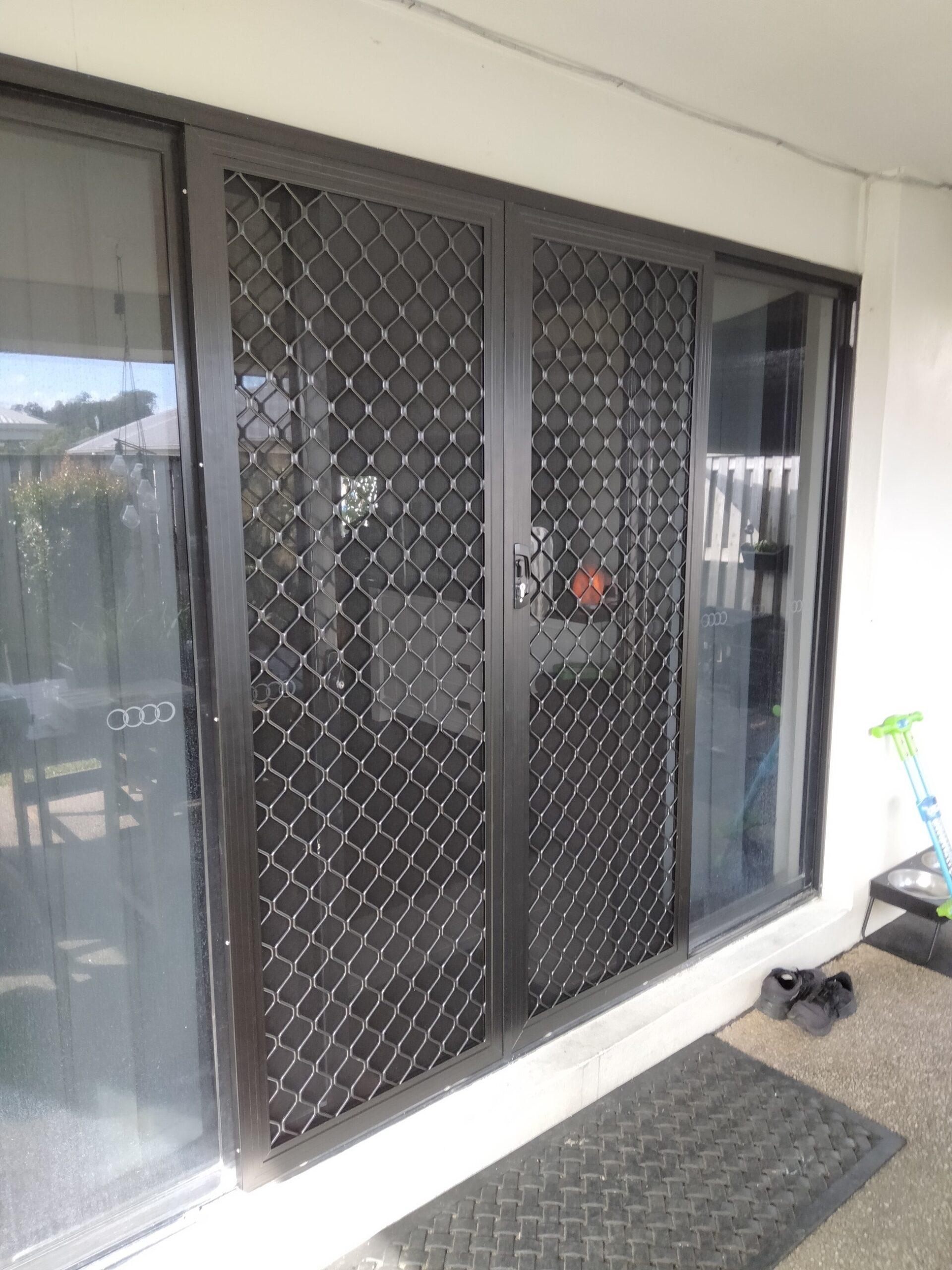 Sliding barrier doors installation Blacks Beach QLD