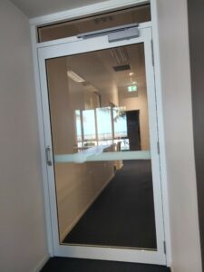 Commercial glass door installation Mackay Harbour