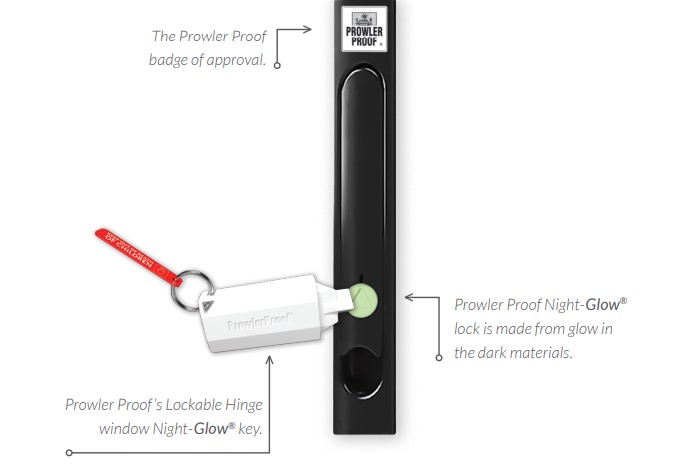 Prowler Proof Night-Glow® lock security door Mackay