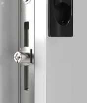 Hinged door security screens locking in Mackay