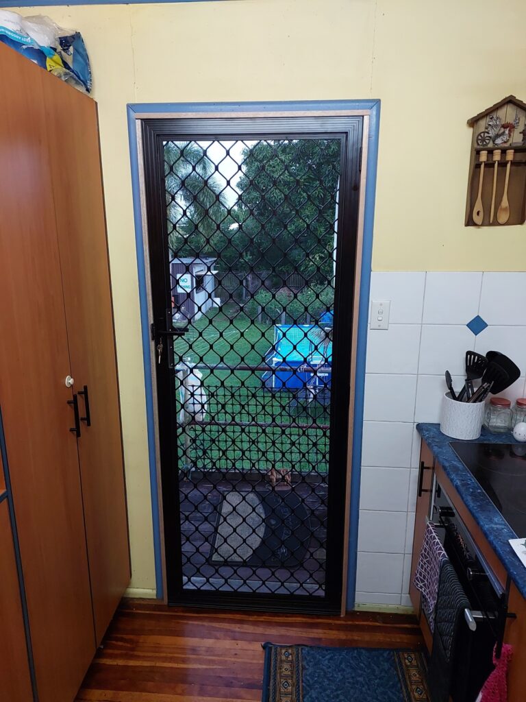 Inswing barrier door installation South Mackay QLD