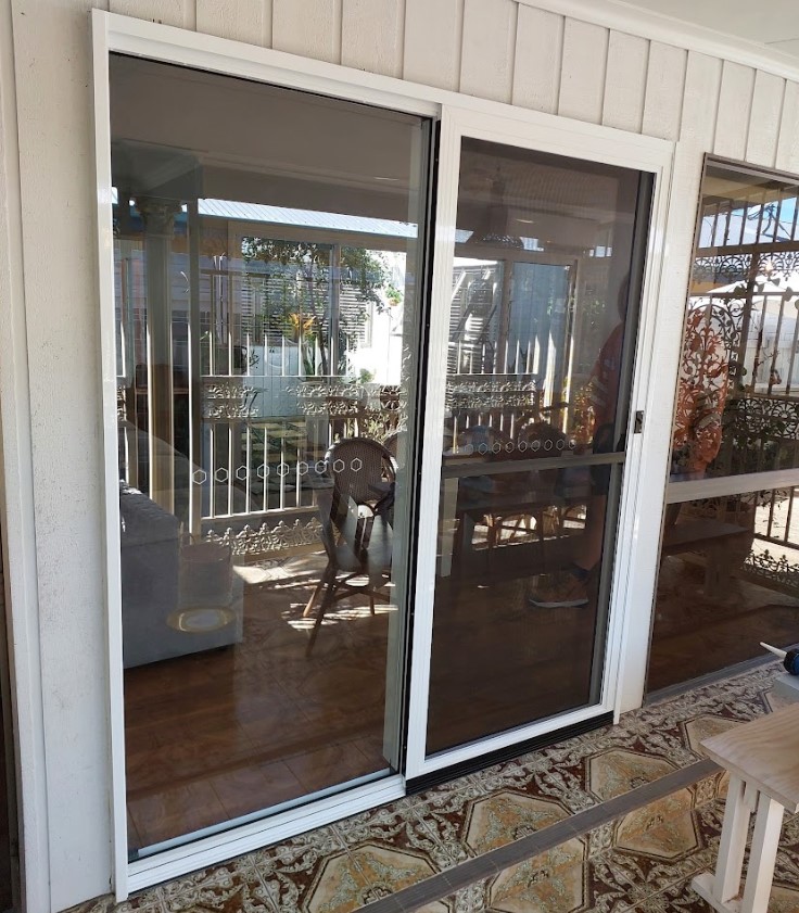 Sliding glass door installation Balberra QLD