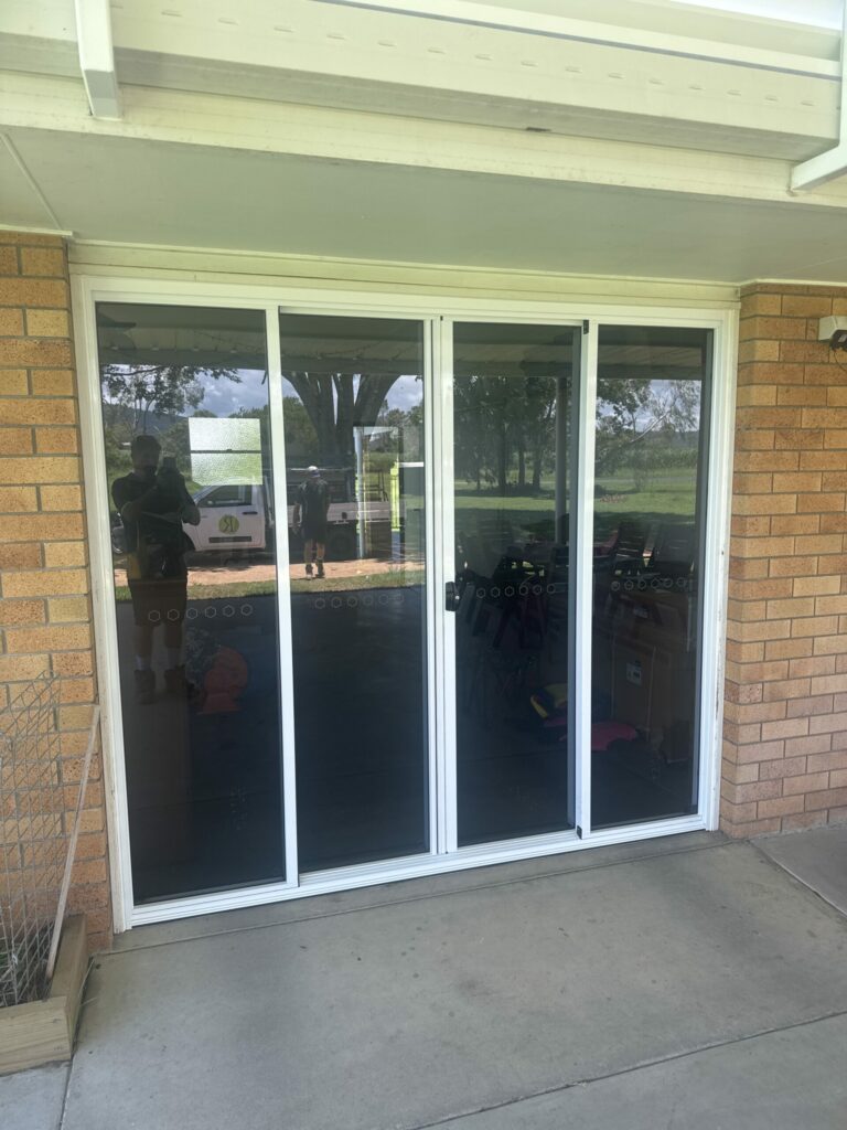 Sliding glass door installation Marian QLD