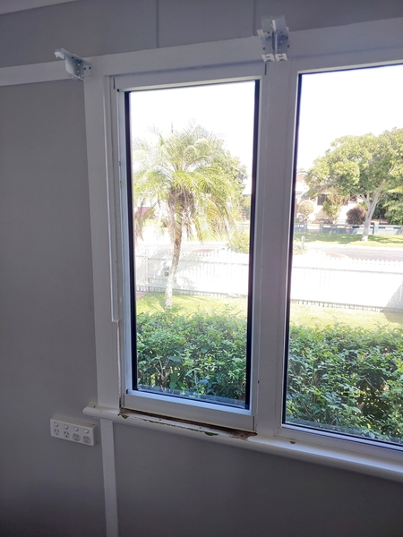 After window installation West Mackay