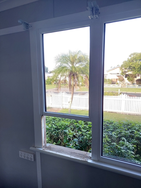 Before window installation West Mackay