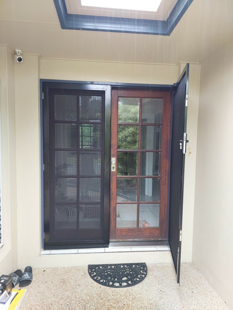 Security screen door installation East Mackay QLD