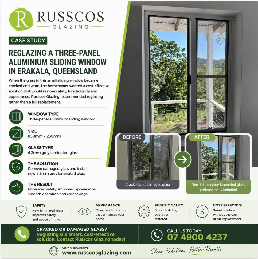 Window reglazing Erakala QLD