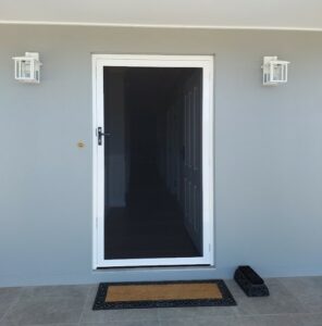 Security screen door installation Nindaroo QLD