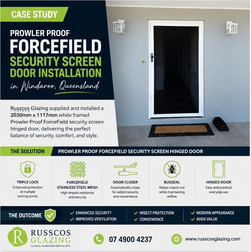 Security screen door installers Nindaroo QLD