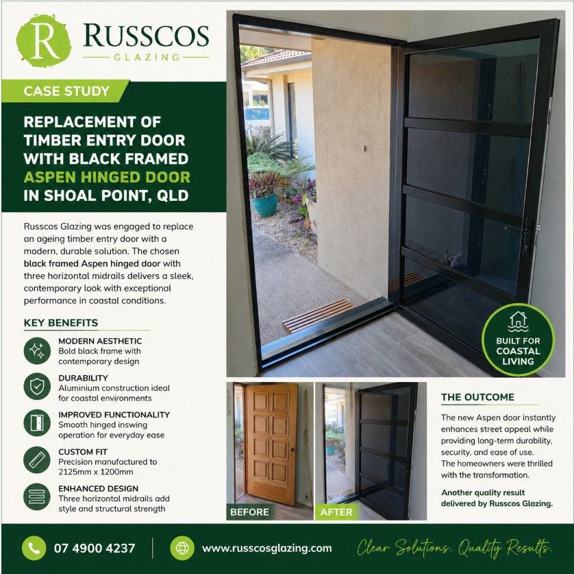 Front door installers Shoal Point QLD