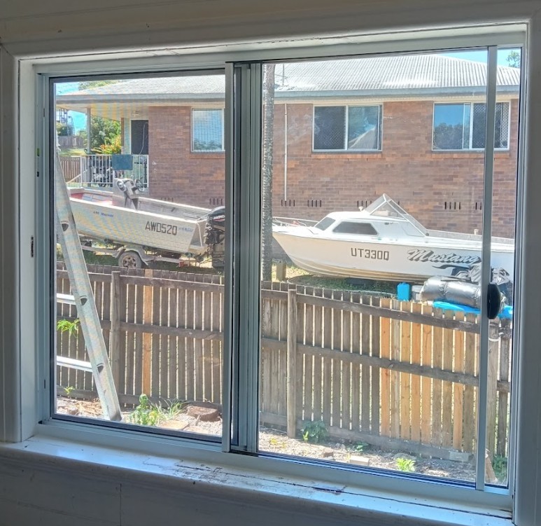 Sliding window installation Sarina Beach QLD
