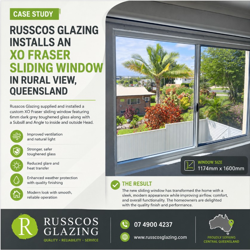 Sliding window installers Rural View QLD